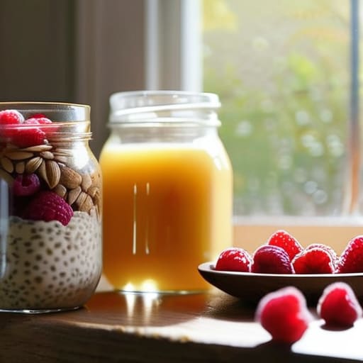 The Low-Maintenance Overnight Oats Method jars.