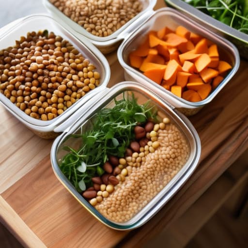 Batch-Cook Your Grains and Legumes for meals.