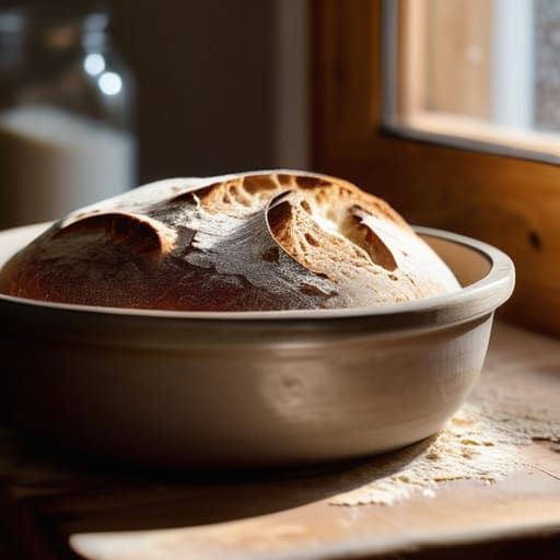 Getting Your Hands Dirty baking bread.