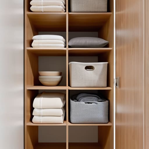 Organizing seasonal storage for Getting Your Space Back.