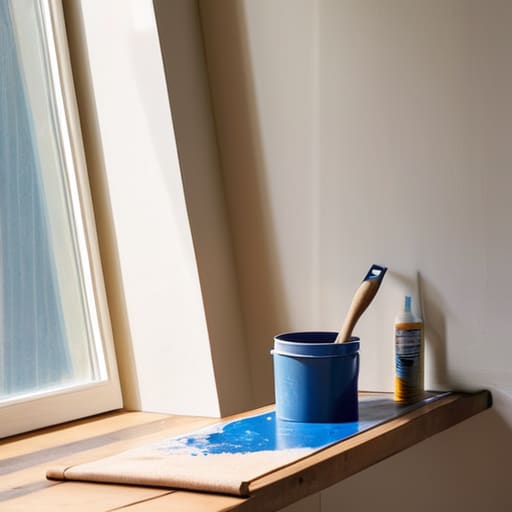 Reaching the finish line of painting projects.