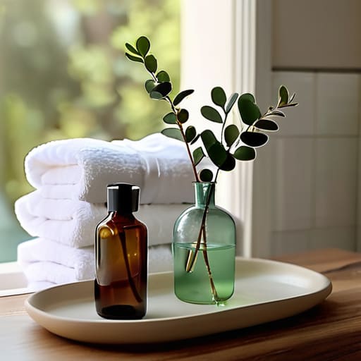 Effective bathroom organization for relaxing mornings.