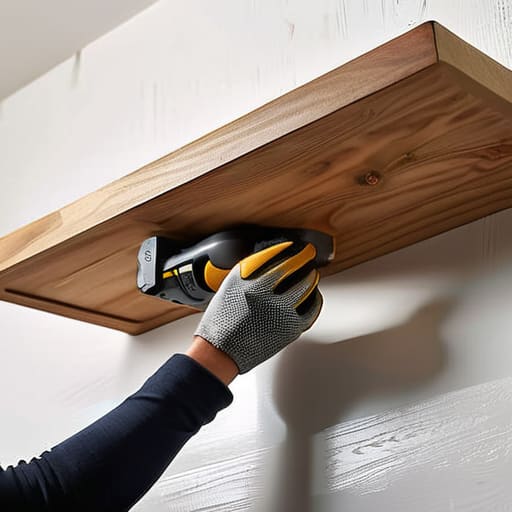 How to install floating shelves diy.