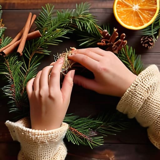 Festive holiday craft ideas for home decor.