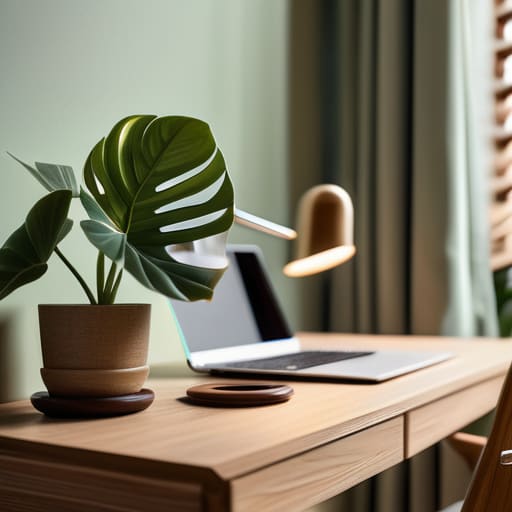 Productive home office setup ideas for productivity.