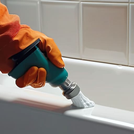 Learning how to caulk without a mess.