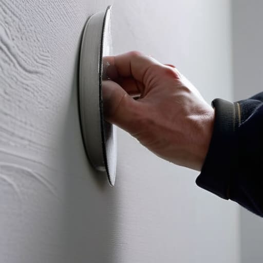 How to patch a hole in the wall.