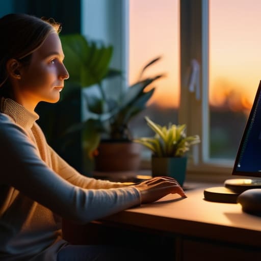 Tips on how to reduce eye strain from screens.