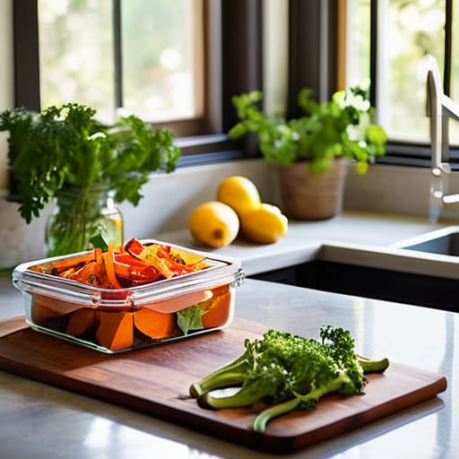 Prep make ahead meals for weeknights.