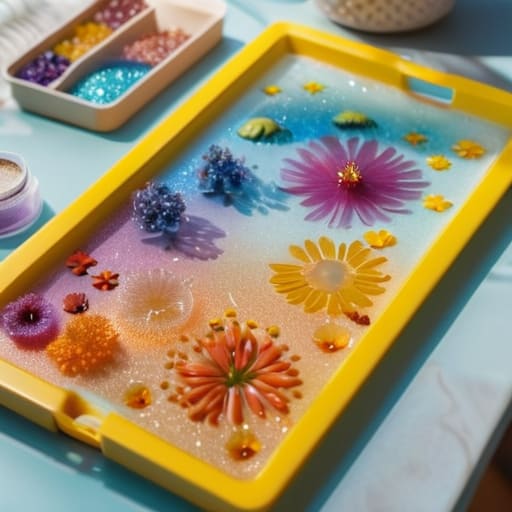 Guide to resin crafts for beginners.