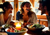 How shared meals build friendships.