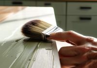 Learn how to paint kitchen cabinets.