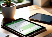 Using digital tools for task management.