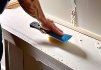 How to repair a dry wall hole.