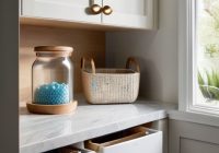 Efficient laundry room organization for any space.